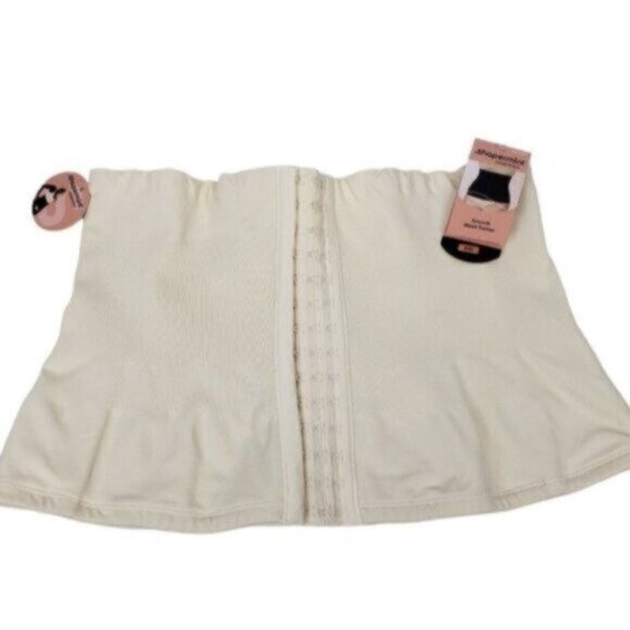 Shapermint Essentials Smooth Waist Trainer Cream Nude 3XL New - Picture 1 of 11